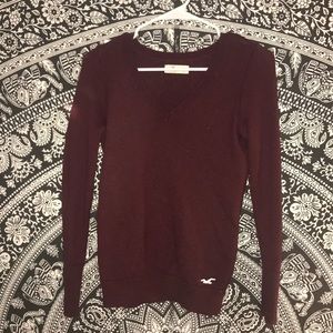 Hollister Maroon Sweater
